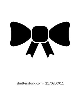 Bow tie icon. Vector illustration color editable