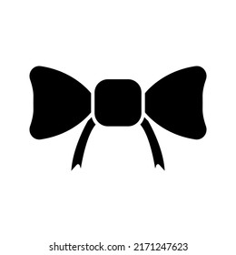 Bow tie icon. Vector illustration color editable