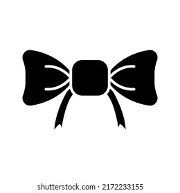 Bow tie icon. Vector illustration color editable