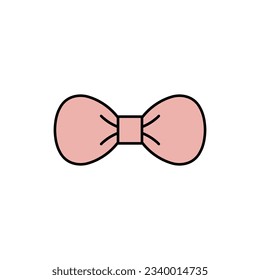 Bow tie icon. Vector illustration.