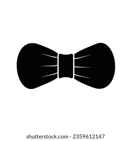 Bow tie icon. Vector illustration on white isolated background. 