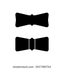 Bow tie icon. Vector illustration. Isolated.