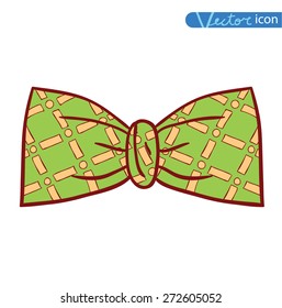 Bow Tie icon, vector illustration.