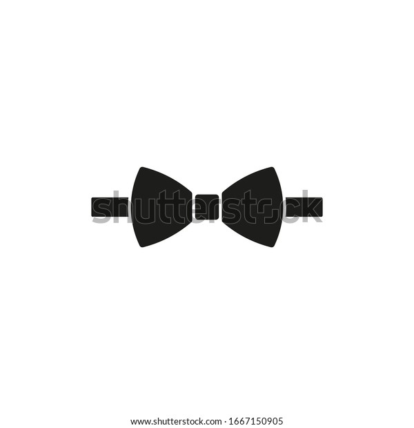 Bow\
tie icon. Vector Illustration. Flat design.\
Isolated.
