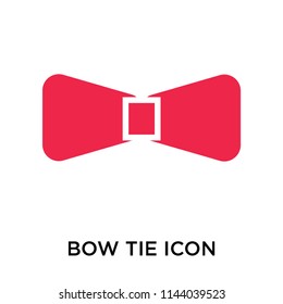 Bow tie icon vector isolated on white background for your web and mobile app design, Bow tie logo concept