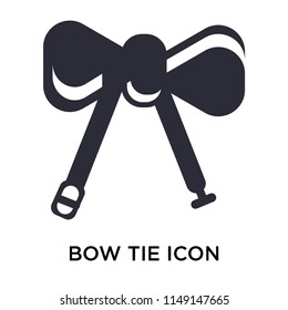 Bow tie icon vector isolated on white background for your web and mobile app design, Bow tie logo concept