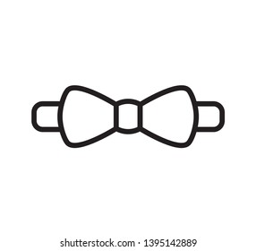 Bow tie icon vector logo template