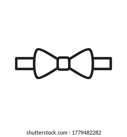 bow tie icon vector sign symbol