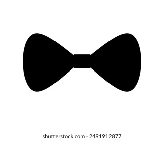 Bow Tie icon vector with simple design