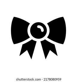 Bow Tie Icon Vector Symbol Design Illustration