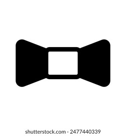 Bow Tie Icon Vector Symbol Design Illustration