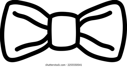 Bow Tie Icon Vector Template trendy style illustration on white background..eps