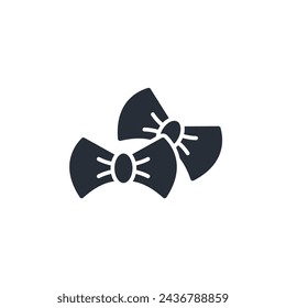 Bow tie icon. vector.Editable stroke.linear style sign for use web design,logo.Symbol illustration.