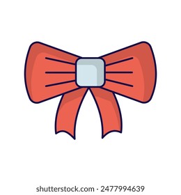 Icono de lazo con fondo blanco Vector ilustración de stock