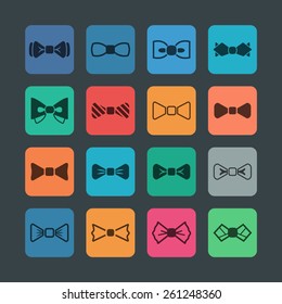 Bow tie icons
