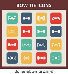 Bow tie icons