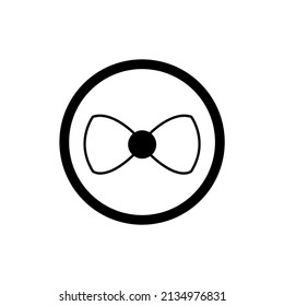 Bow tie icons  symbol vector elements for infographic web