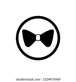 Bow tie icons  symbol vector elements for infographic web