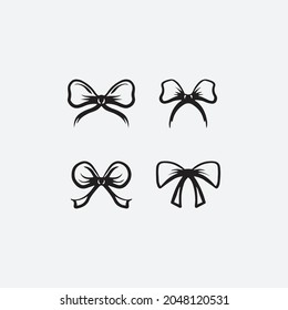 Bow tie illustration. Creative design.