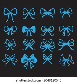 Bow tie illustration. Creative design.