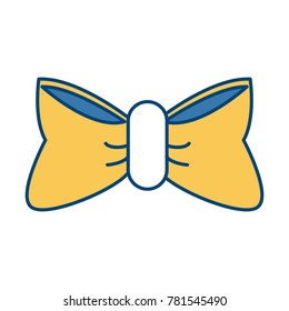 bow tie isolated