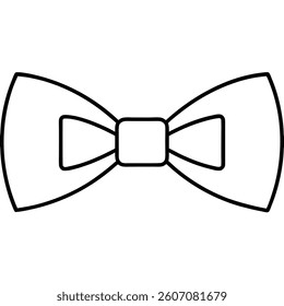 bow tie isolated on white background