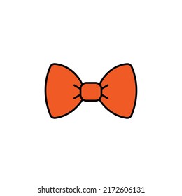 bow tie line illustration. element of education illustration icons. Signs, symbols can be used for web, logo, mobile app, UI, UX
