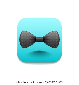 Bow Tie Logo Vector Icon Symbol Design Style