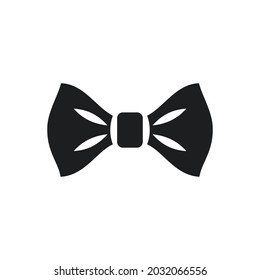 Bow Tie. Man tie. Vintage vector illustration on white background.