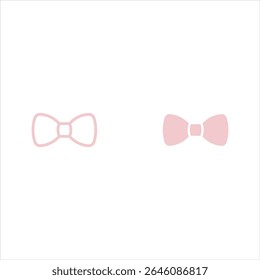 Bow tie sketch icon for web, mobile and infographics. Hand drawn bow tie icon. Bow tie vector icon. Bow tie icon isolated on white background.
