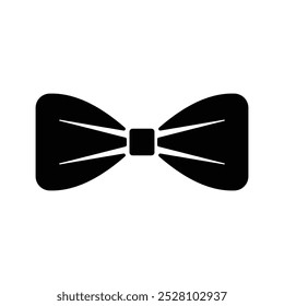 Bow tie symbol and clip art design on white background