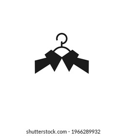 Bow Tie Tuxedo Suit Gentleman Fashion Tailor Clothes Vintage Classic Logo design