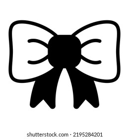 bow tie vector glyph icon. Hindu festival, Hindu celebration icon,