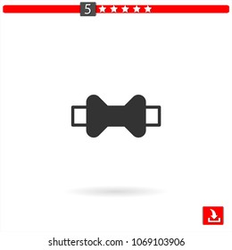 bow tie vector icon