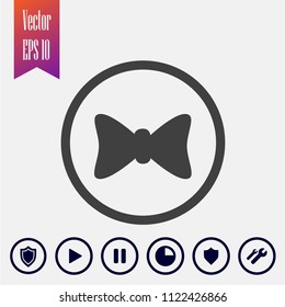 bow tie vector icon