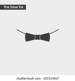 The bow tie vector icon