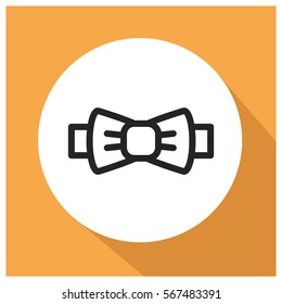 bow tie vector icon