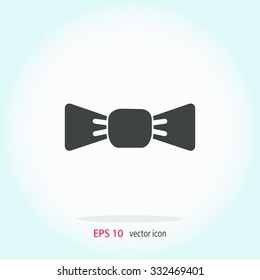 Bow tie vector icon. Business symbol.