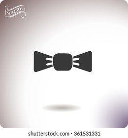 Bow tie vector icon. Business symbol.