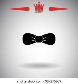 Bow tie vector icon. Business symbol.