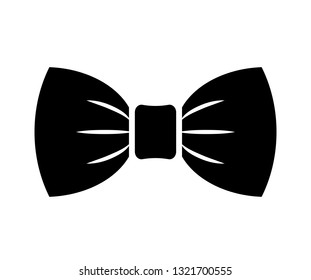 Bow tie vector icon on white background