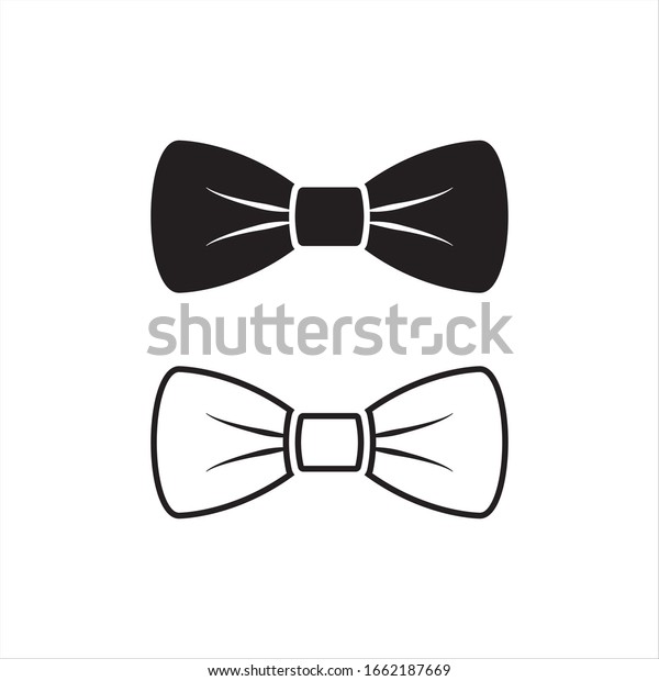 Bow Tie Vector Icon\
Symbol