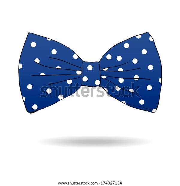 Bow Tie Vector Illustration Stock Vector (Royalty Free) 174327134 ...