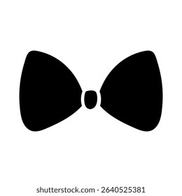 Bow tie vector. Ribbon bow illustration sign. Hair bow symbol. Bow logo.