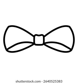 Bow tie vector. Ribbon bow illustration sign. Hair bow symbol. Bow logo.