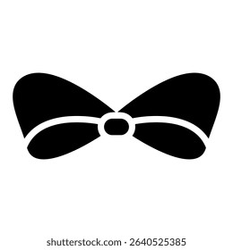 Bow tie vector. Ribbon bow illustration sign. Hair bow symbol. Bow logo.