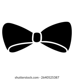 Bow tie vector. Ribbon bow illustration sign. Hair bow symbol. Bow logo.