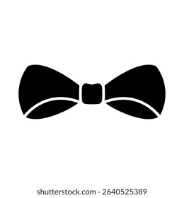 Bow tie vector. Ribbon bow illustration sign. Hair bow symbol. Bow logo.