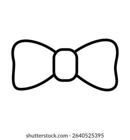 Bow tie vector. Ribbon bow illustration sign. Hair bow symbol. Bow logo.
