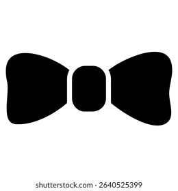 Bow tie vector. Ribbon bow illustration sign. Hair bow symbol. Bow logo.